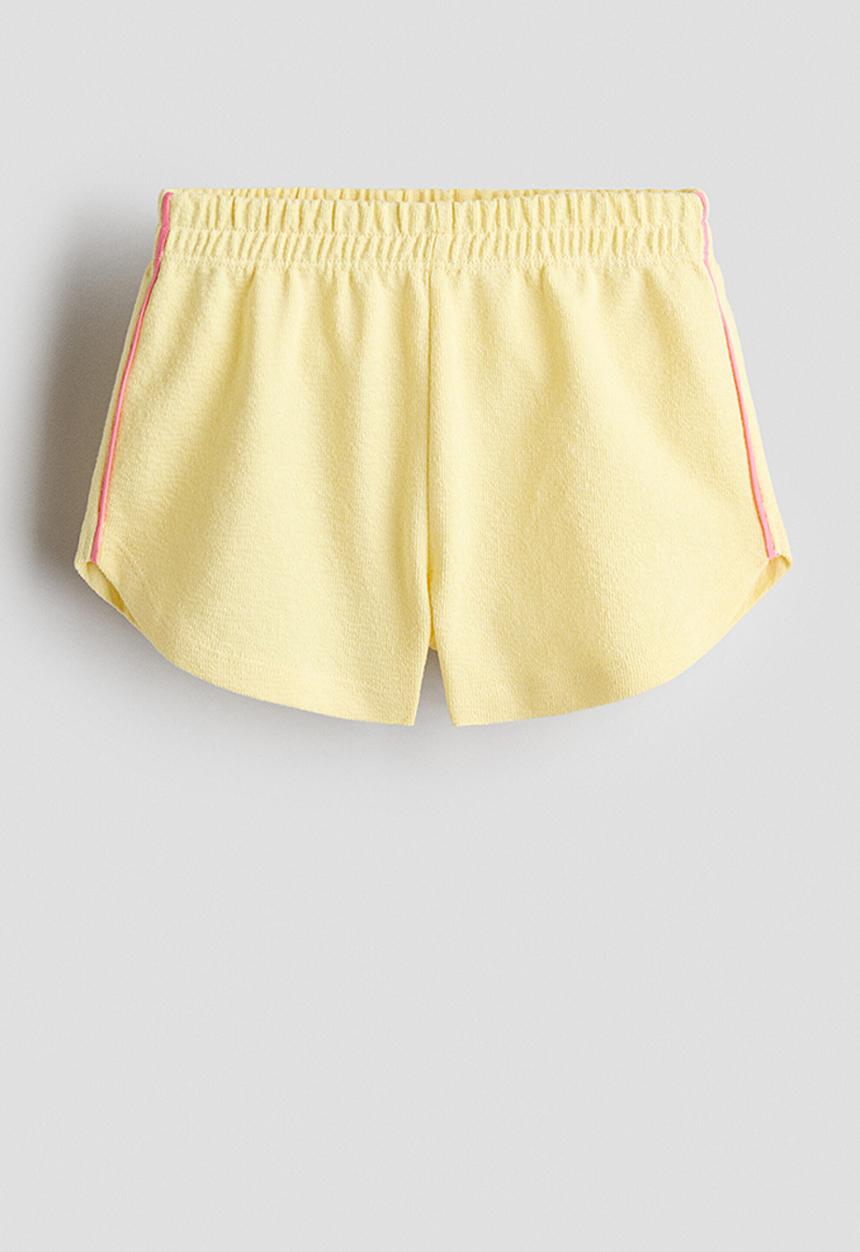 H&M - Cotton jersey shorts - yellow