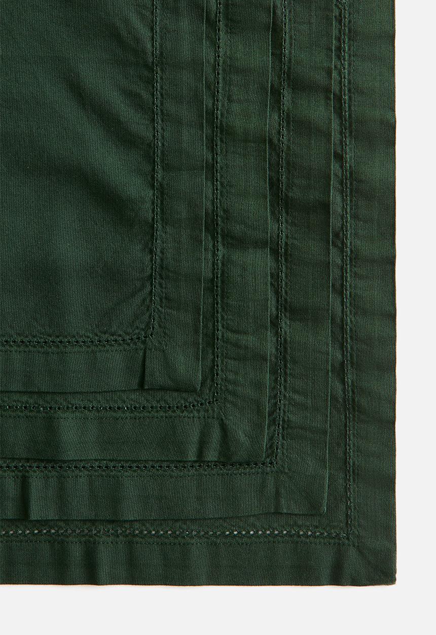 H&M - 4-pack cotton napkins - dark green