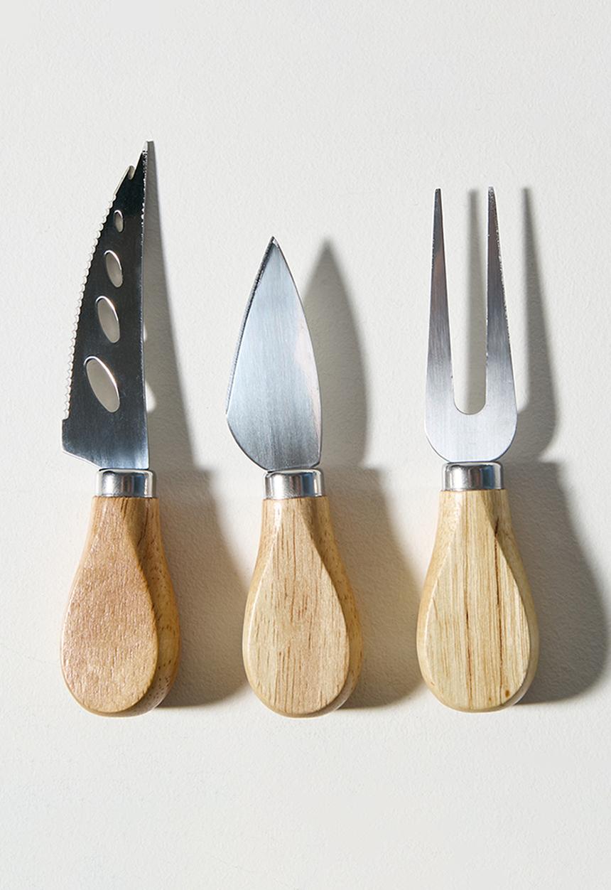 Excellent Houseware - Cheese Knives Set - 3pcs