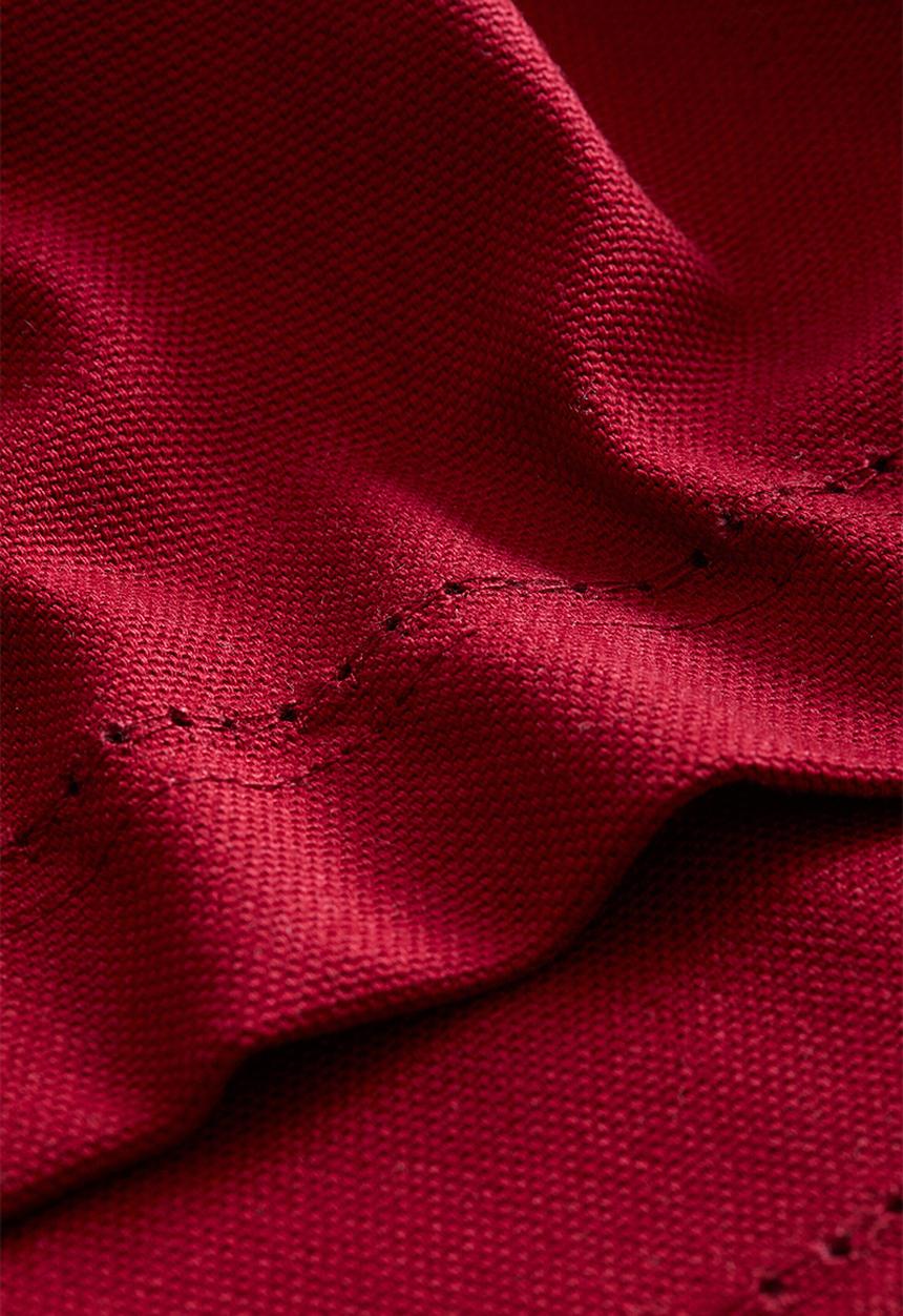 H&M - 4-pack cotton place mats - dark red
