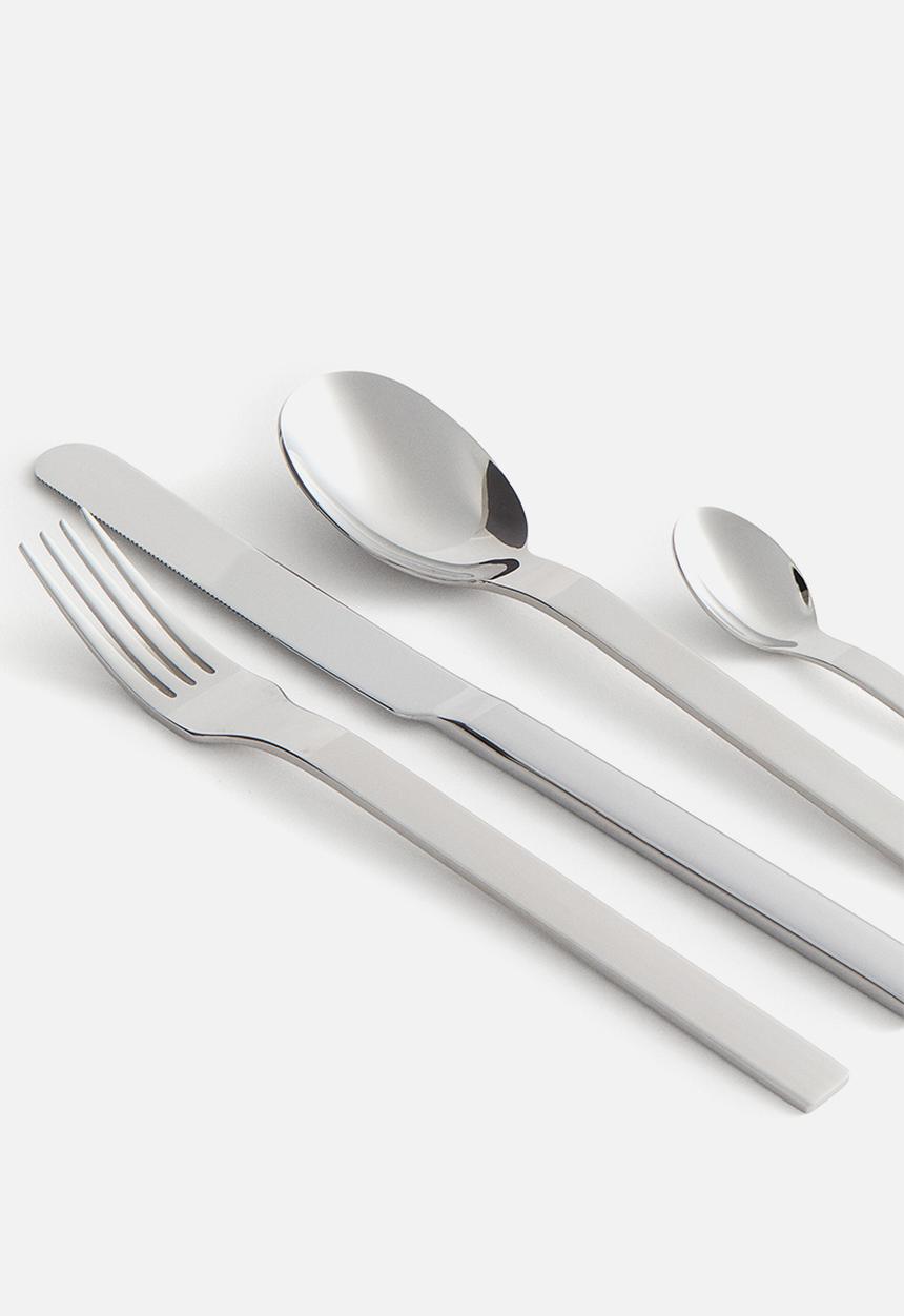 H&M - 16-piece cutlery set - silver-coloured