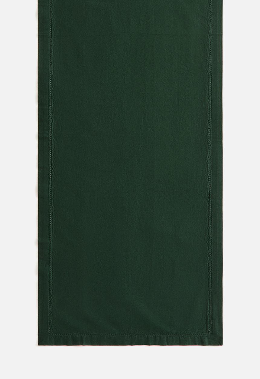 H&M - Cotton table runner - dark green
