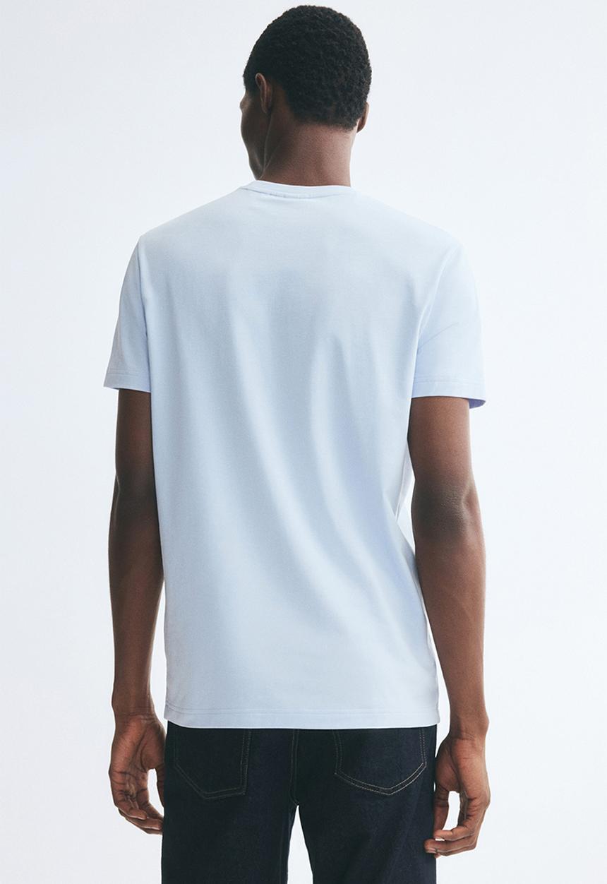 H&M - Coolmax slim fit T-shirt - pale blue