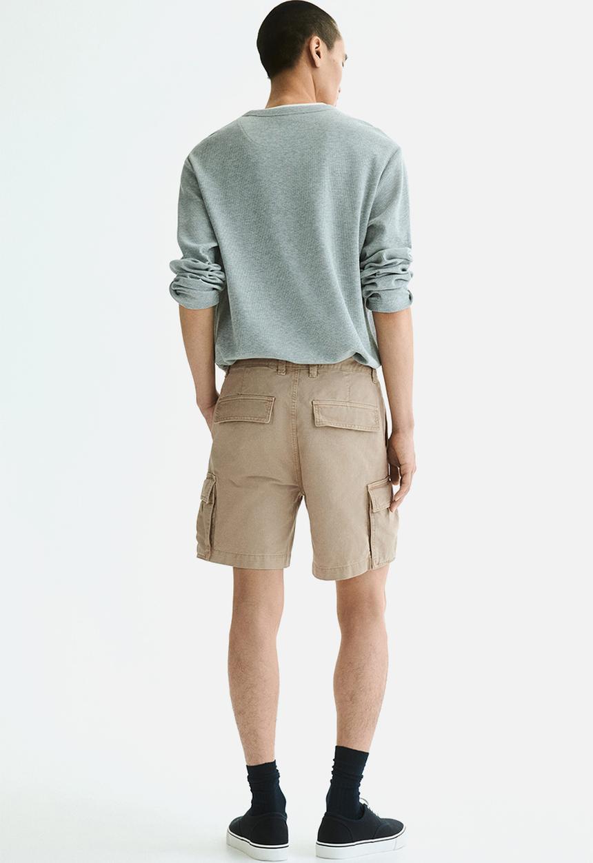H&M - Relaxed fit cargo shorts - beige