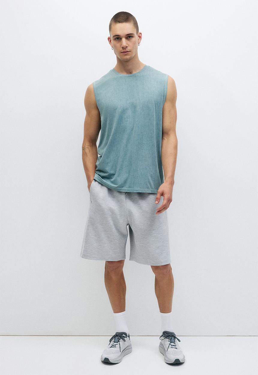 H&M - Regular fit sports vest top with drymove™ - dusty teal
