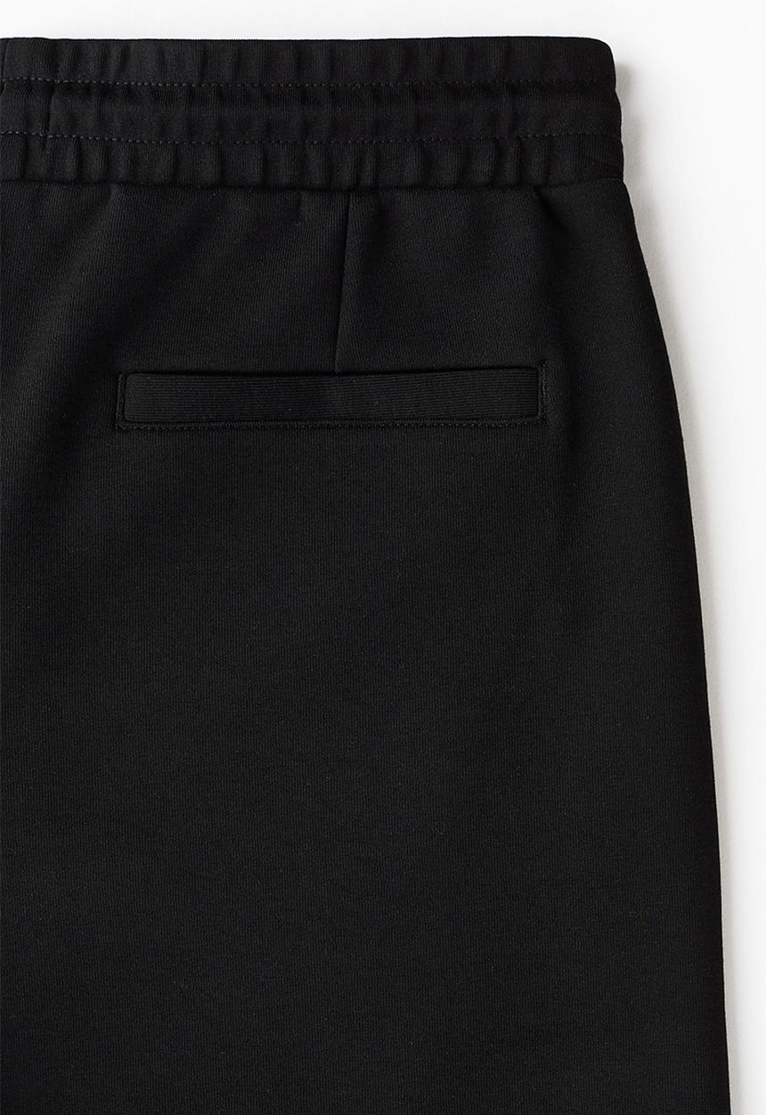 H&M - Regular fit interlock shorts - black