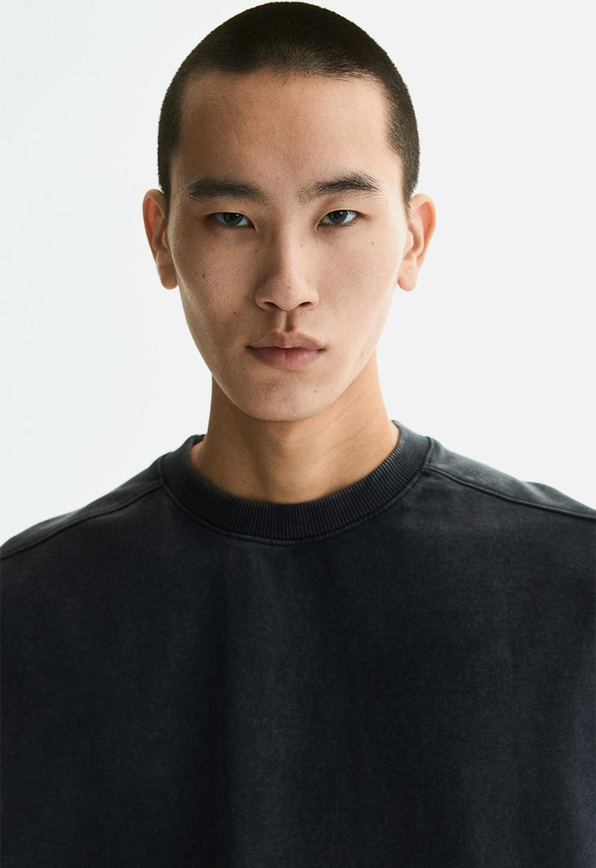 H&M - Oversized fit boxy vest top - dark grey