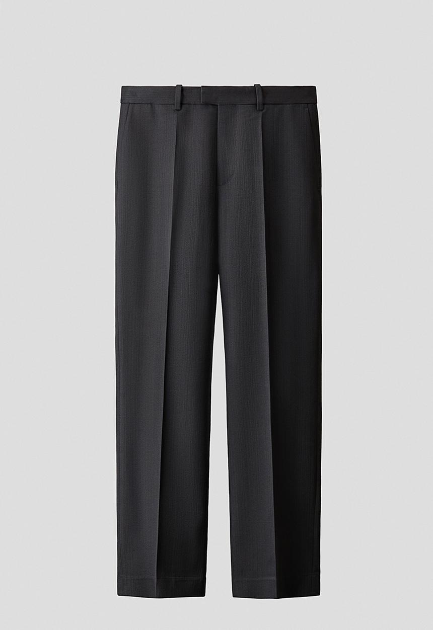 H&M - Regular fit tailored trousers - dark grey