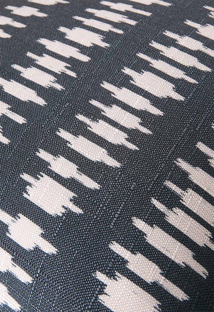 Sixth Floor - Tribe Print Cushion Cover - Black & Natural