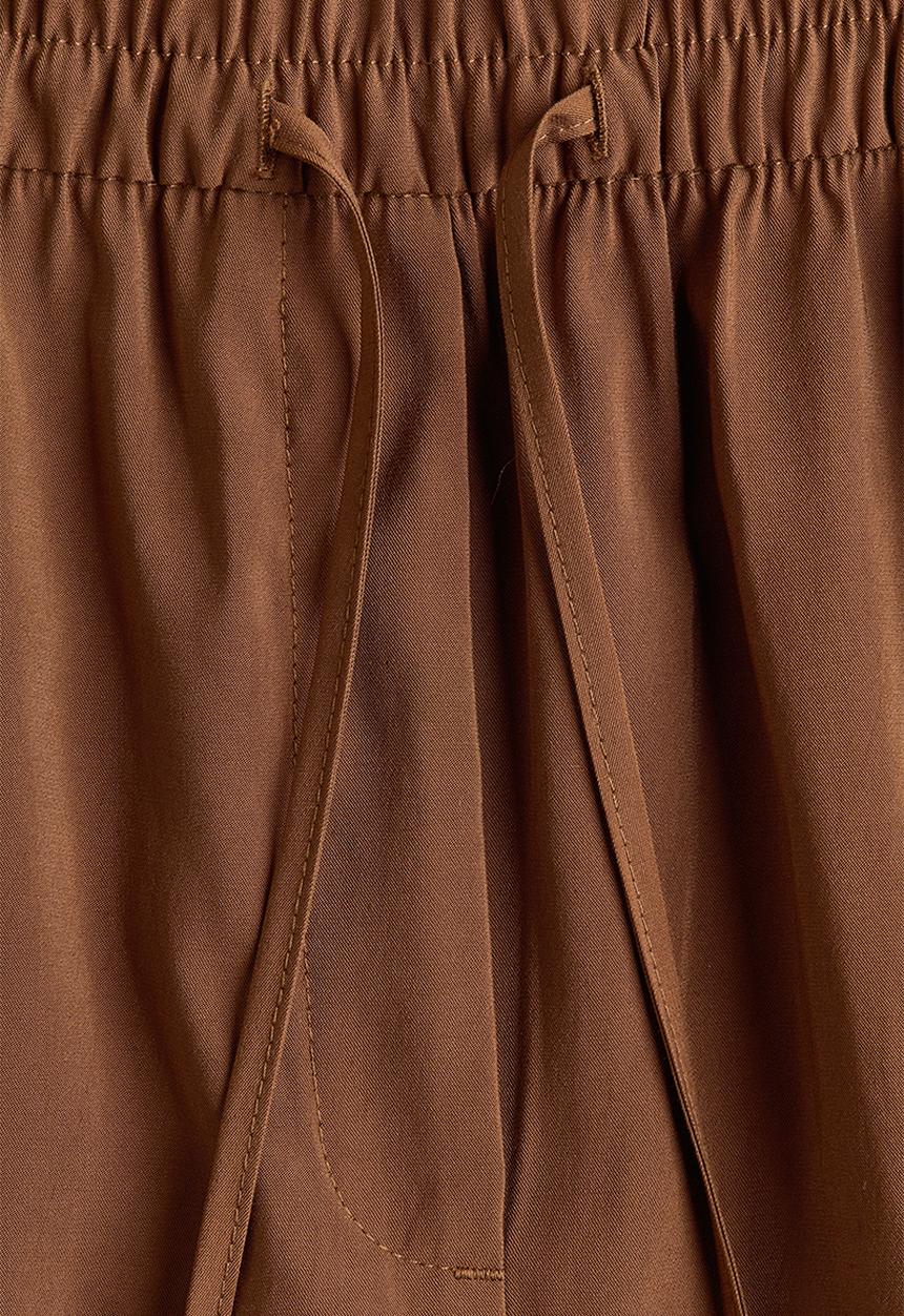 H&M - Barrel drawstring trousers - brown