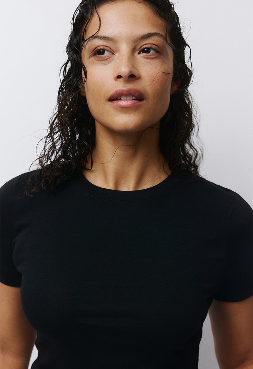 H&M - Cotton t-shirt - black