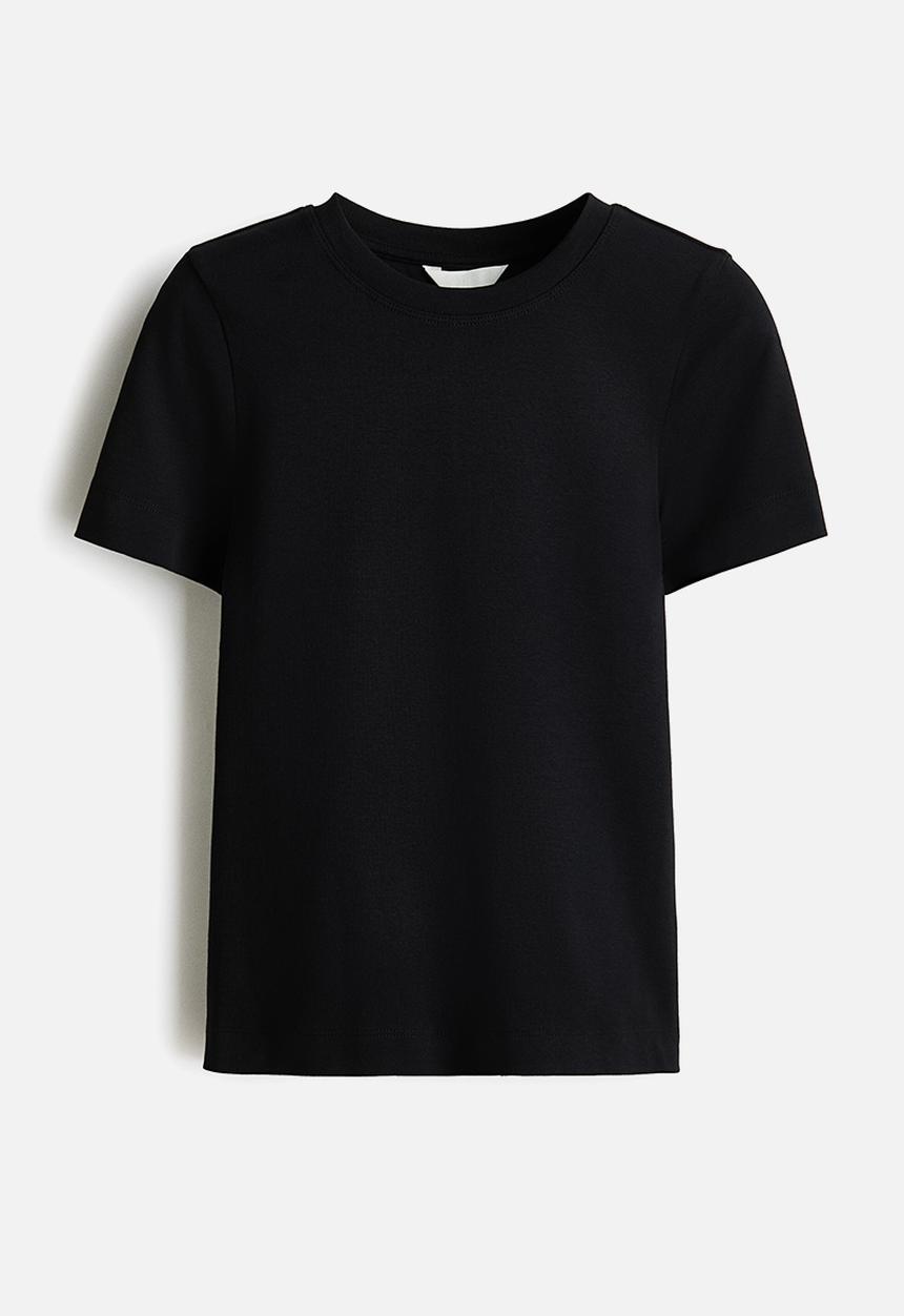 H&M - Cotton t-shirt - black