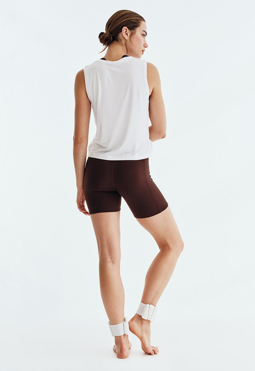 H&M - Boxy-style sports vest top with drymove? - white