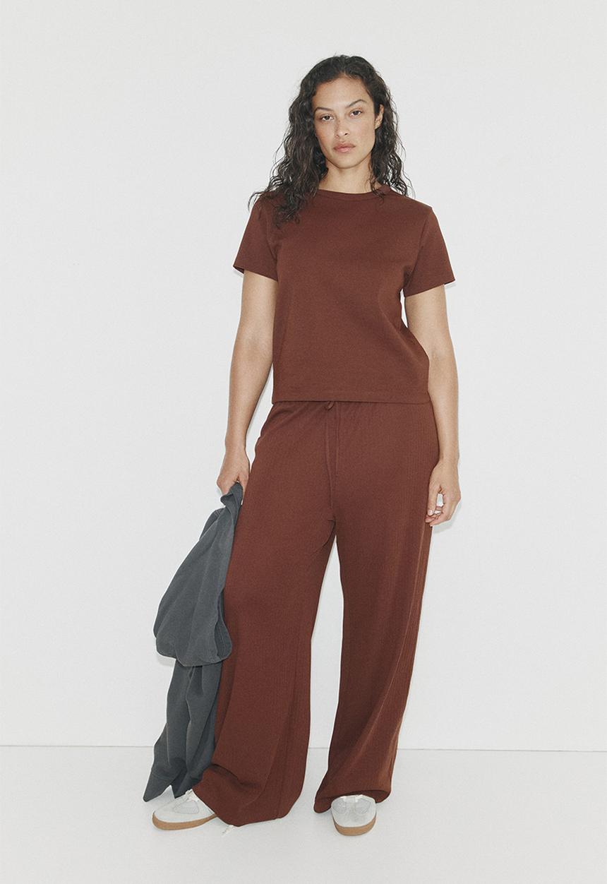 H&M - Cotton t-shirt - brown