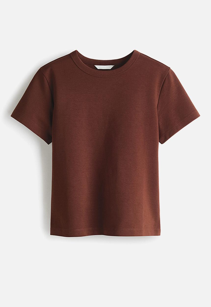 H&M - Cotton t-shirt - brown