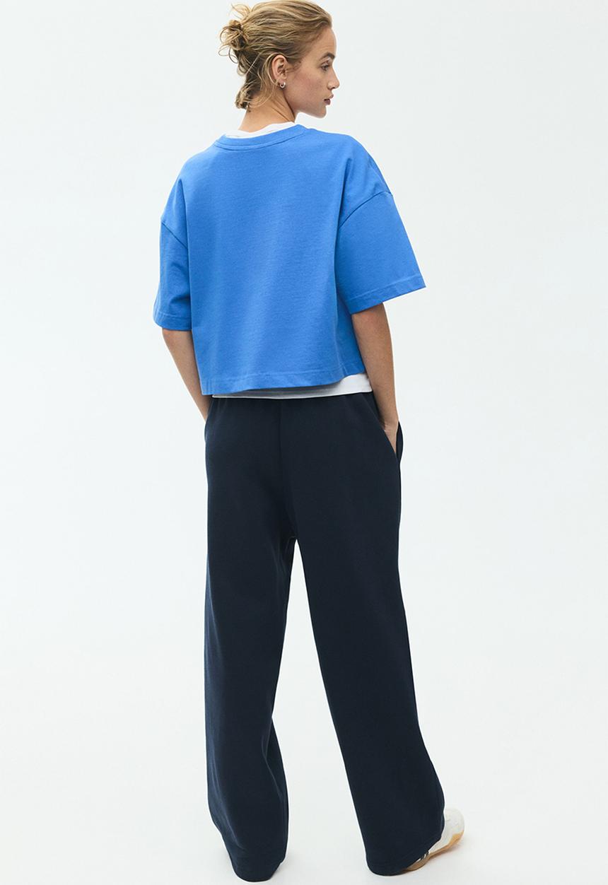 H&M - Boxy t-shirt - bright blue