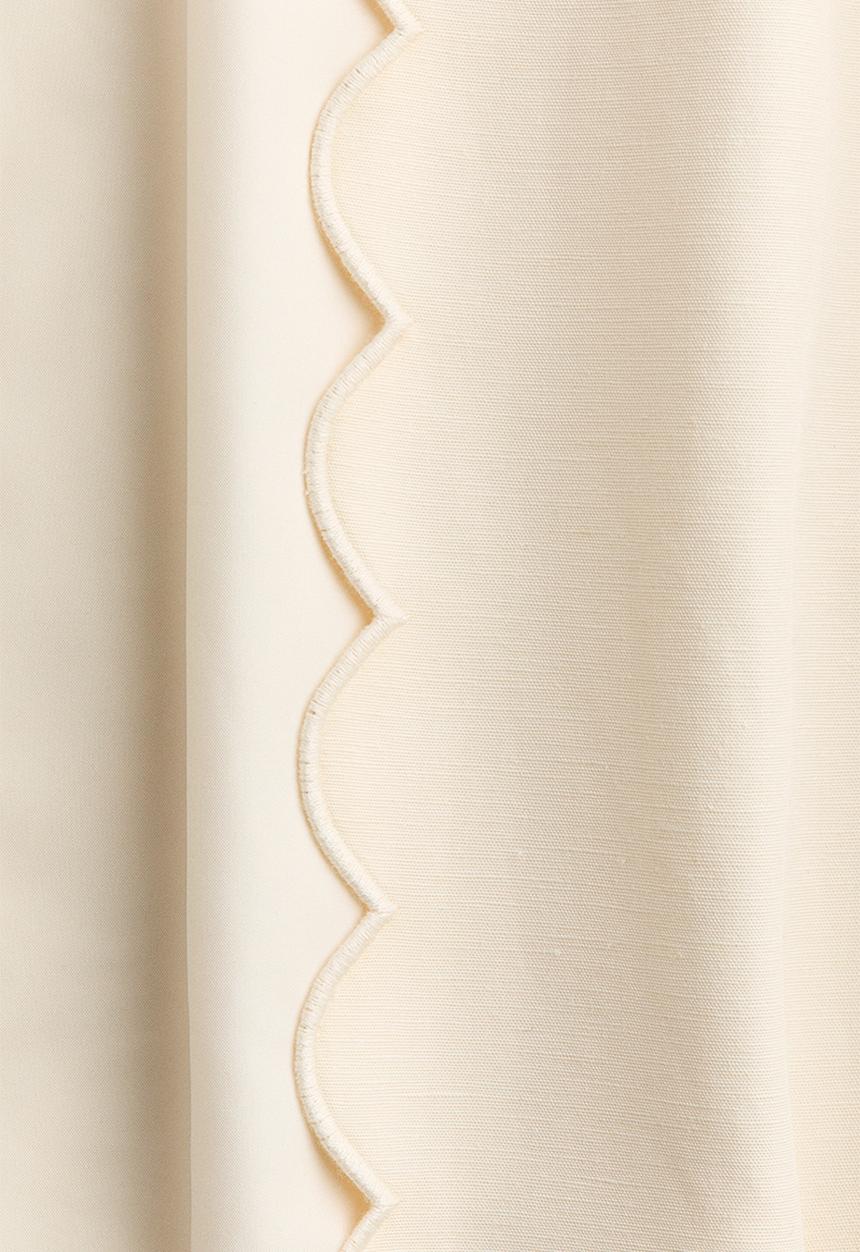 H&M - Scalloped-edge jacket - cream
