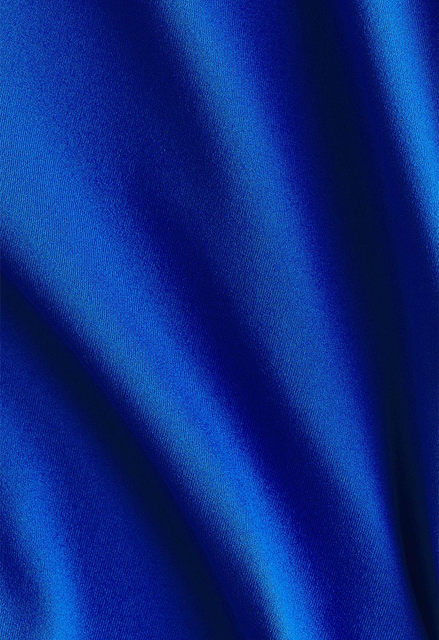 H&M - Tie-strap mini dress - bright blue