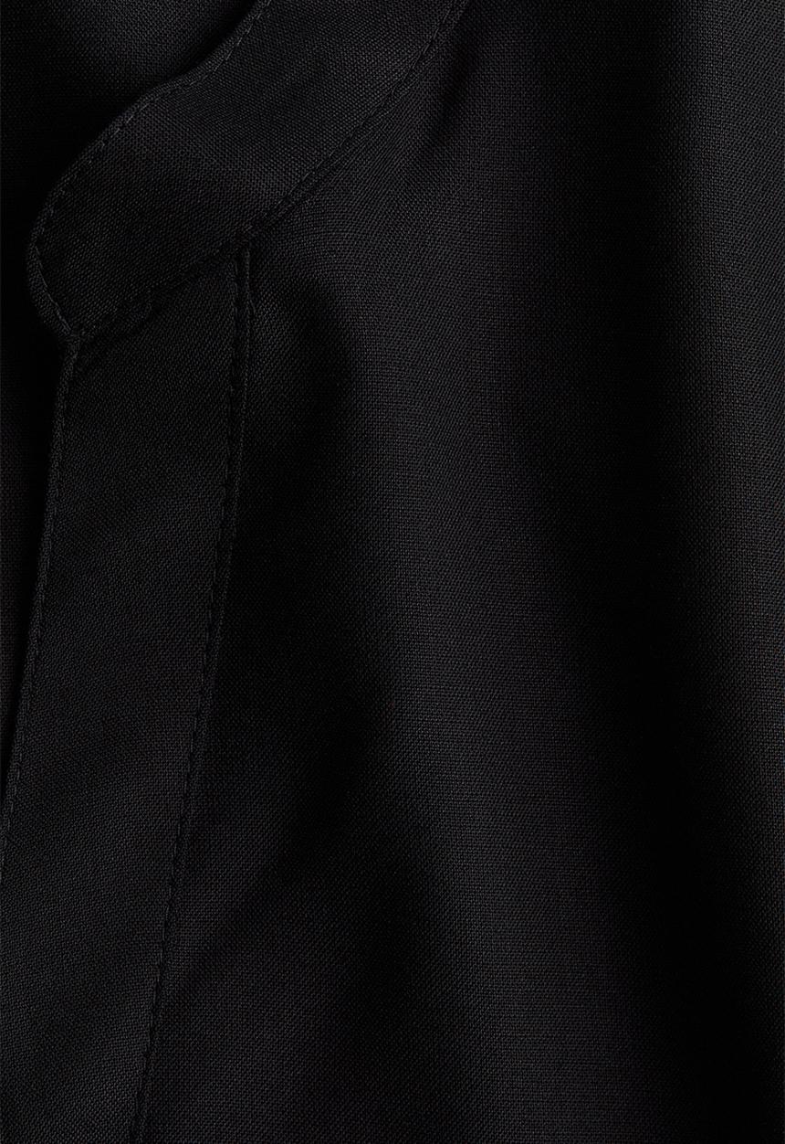 H&M - Viscose tunic dress - black