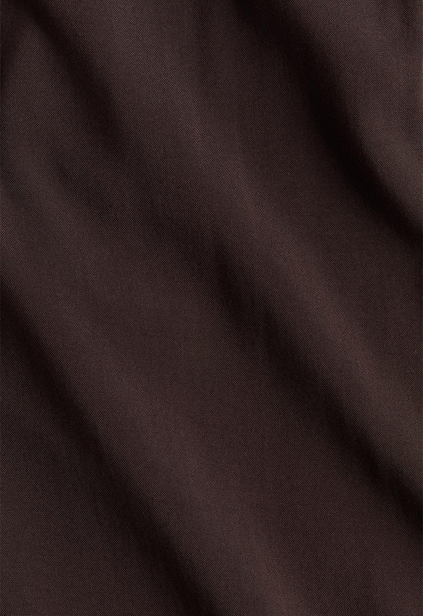 H&M - Wide pull-on trousers - dark brown