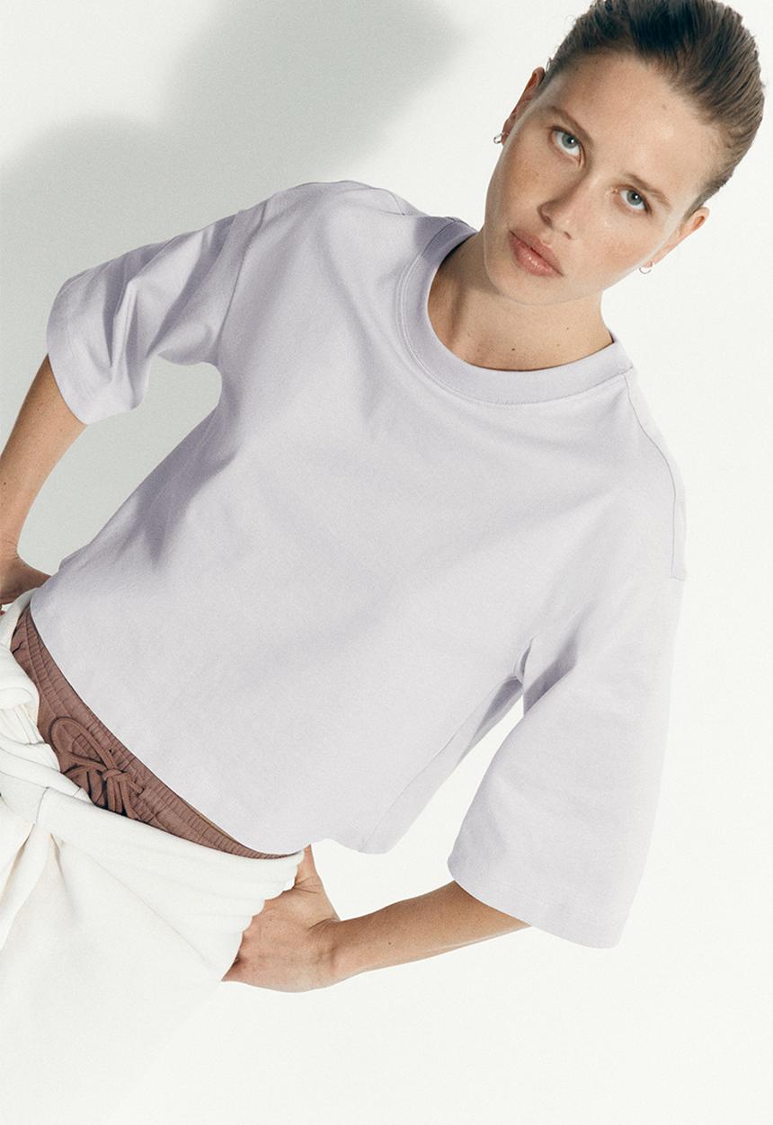 H&M - Oversized t-shirt - lilac