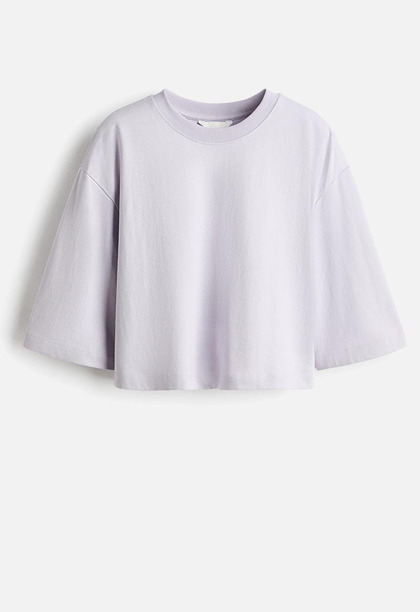 H&M - Oversized t-shirt - lilac