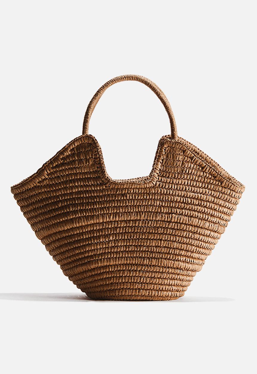 H&M - Straw shopper - beige