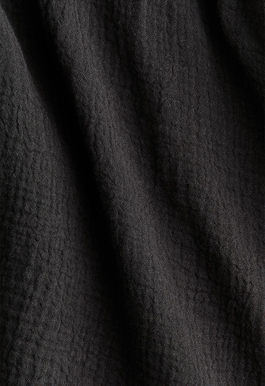 H&M - Cotton halterneck top - dark grey