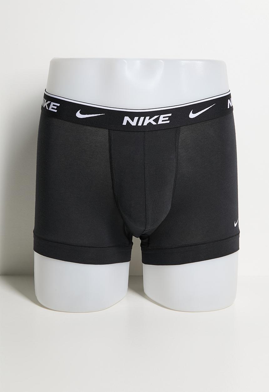 Nike - Essential Cotton Trunks 3pk - black