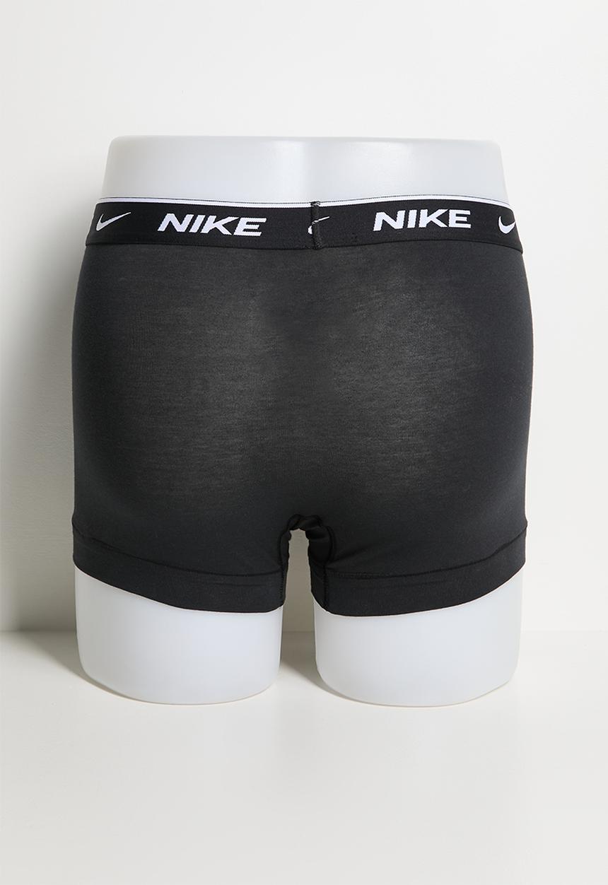Nike - Essential Cotton Trunks 3pk - black