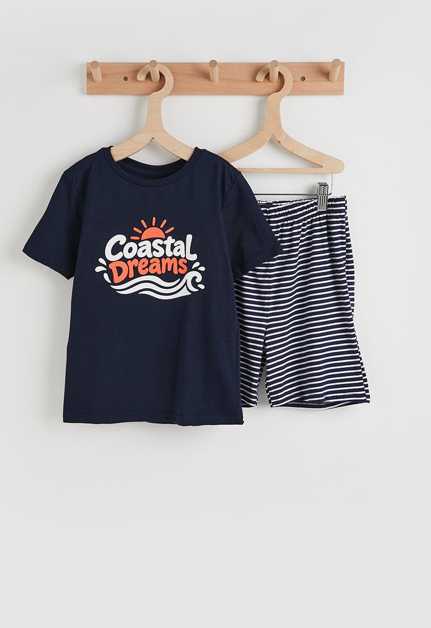 Pop Candy - Pj set - navy/navy stripe