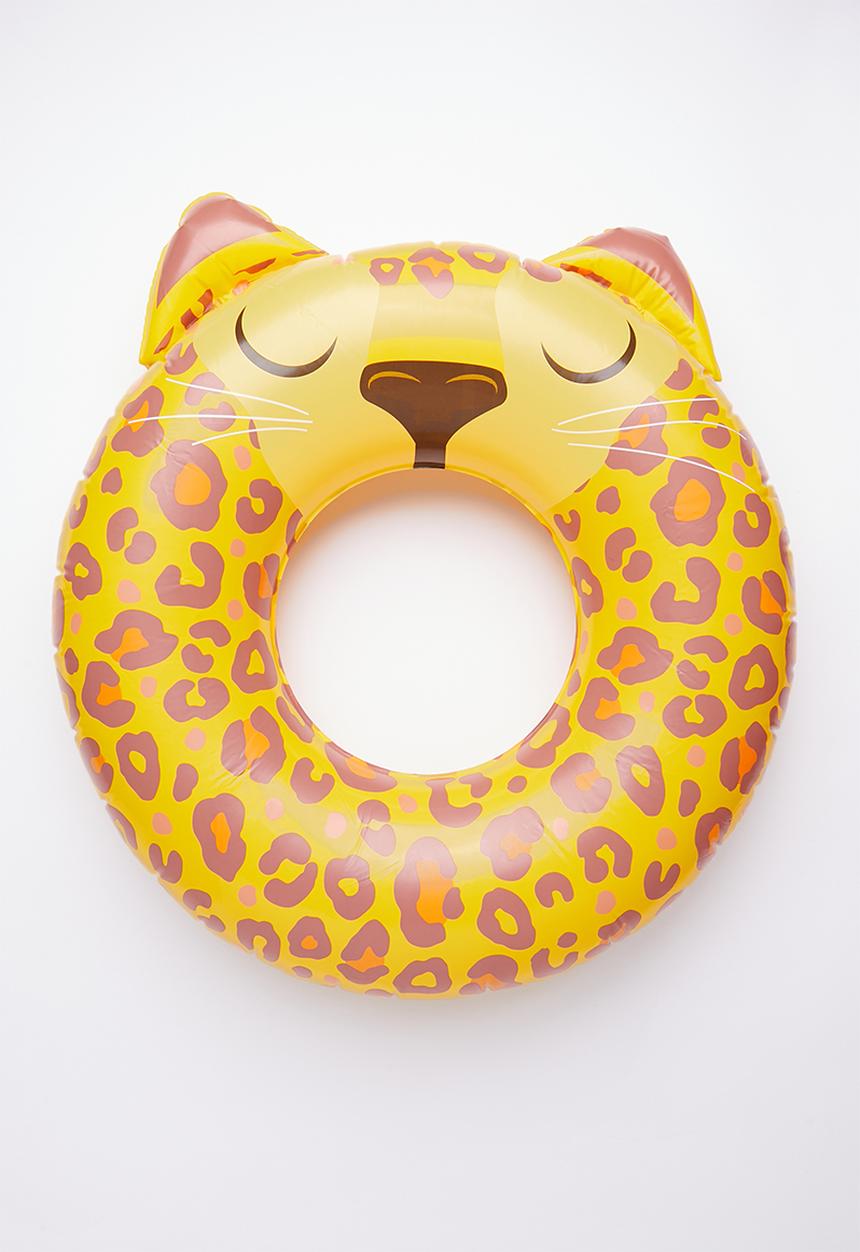 Pop Candy - Leopard floating ring - yellow/brown