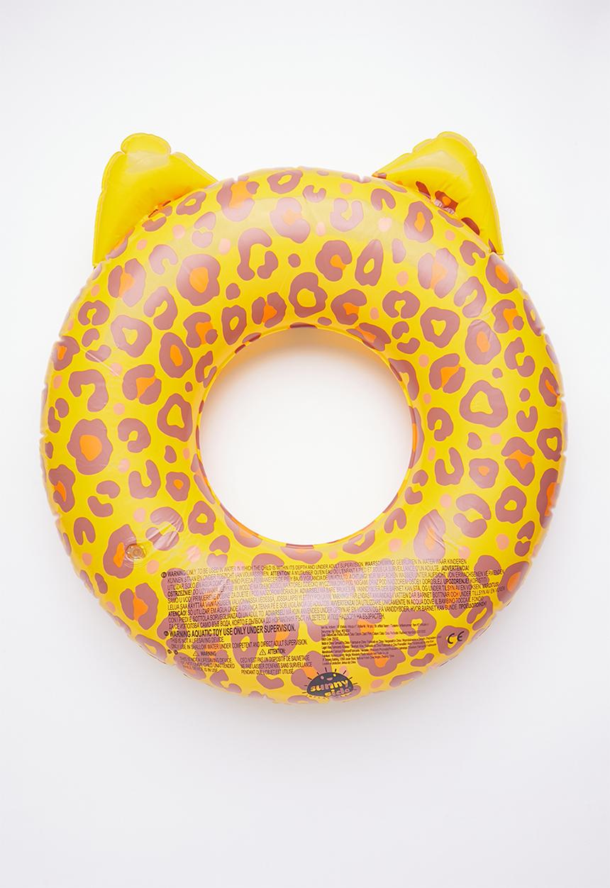 Pop Candy - Leopard floating ring - yellow/brown