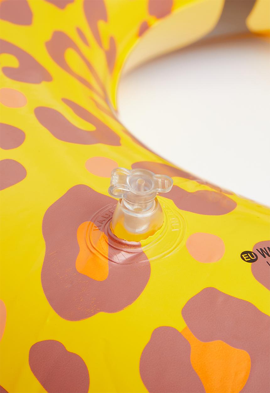Pop Candy - Leopard floating ring - yellow/brown