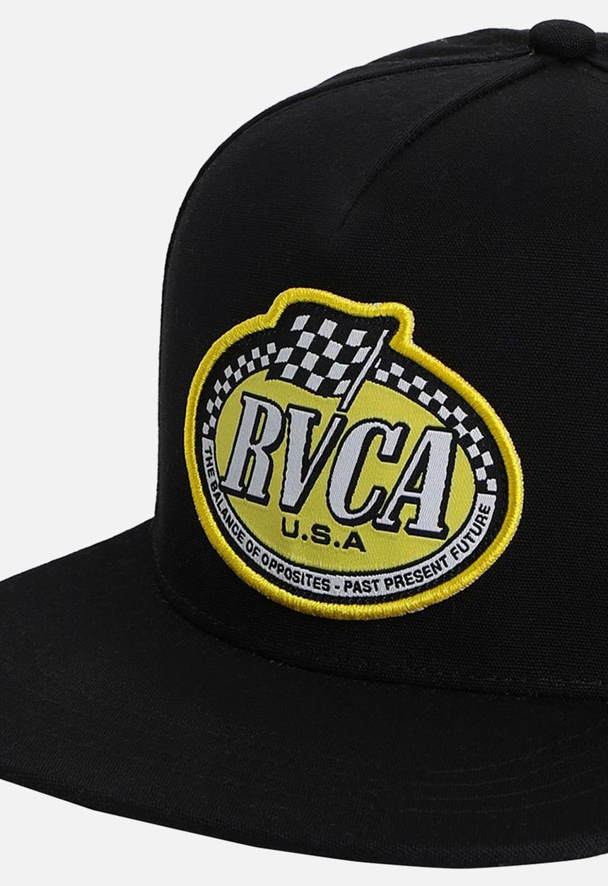 RVCA - Speed Check Snapback - Black