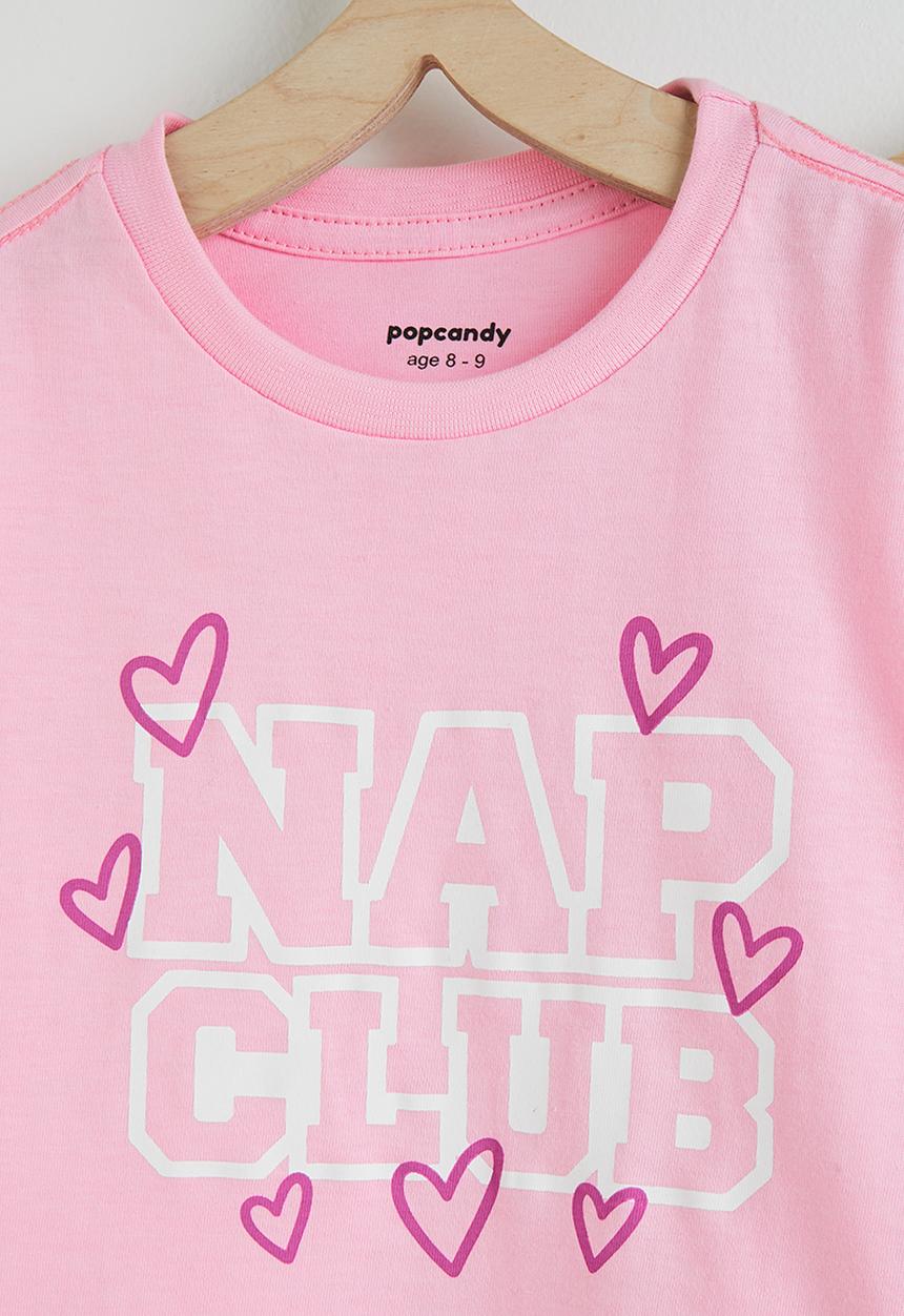 Pop Candy - Pj set - pink/grey/heart aop