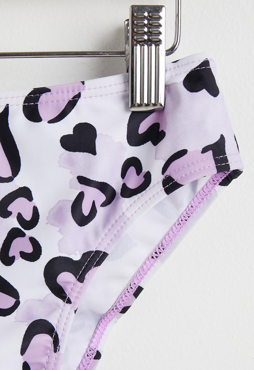 Pop Candy - Tankini - light purple/leopard print