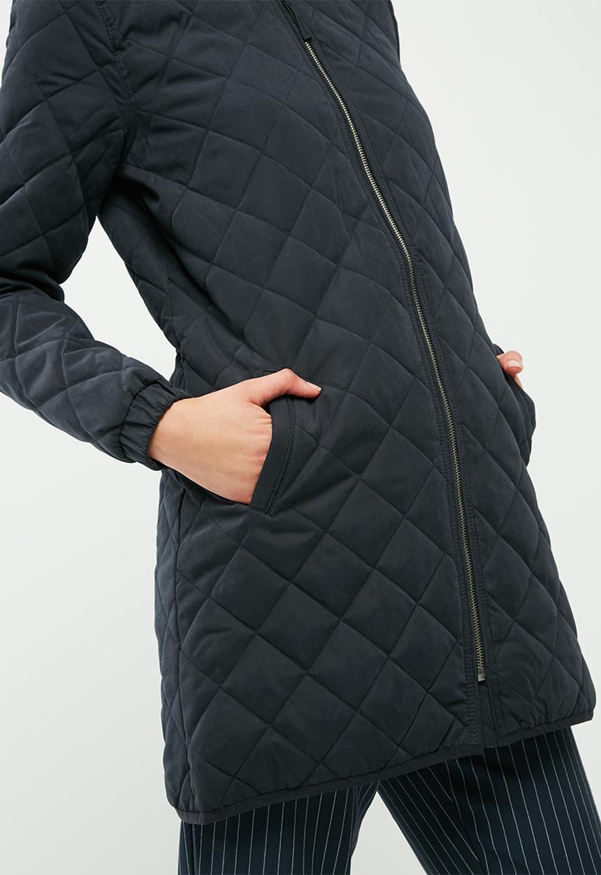 Jacqueline de Yong - New treasure quilted long jacket