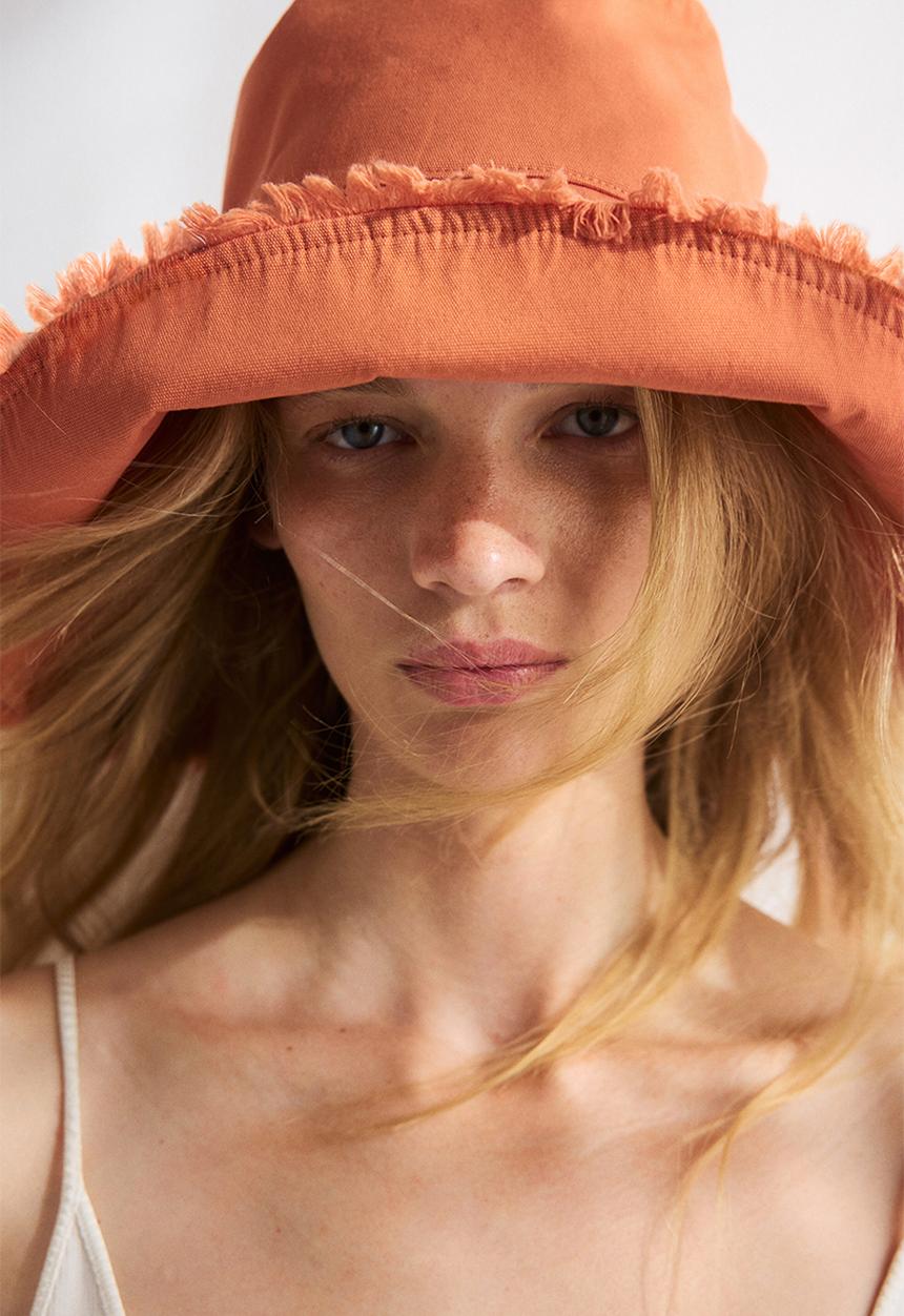 H&M - Cotton bucket hat - orange
