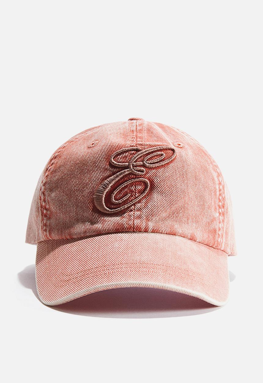 H&M - Cotton twill cap - light orange/e