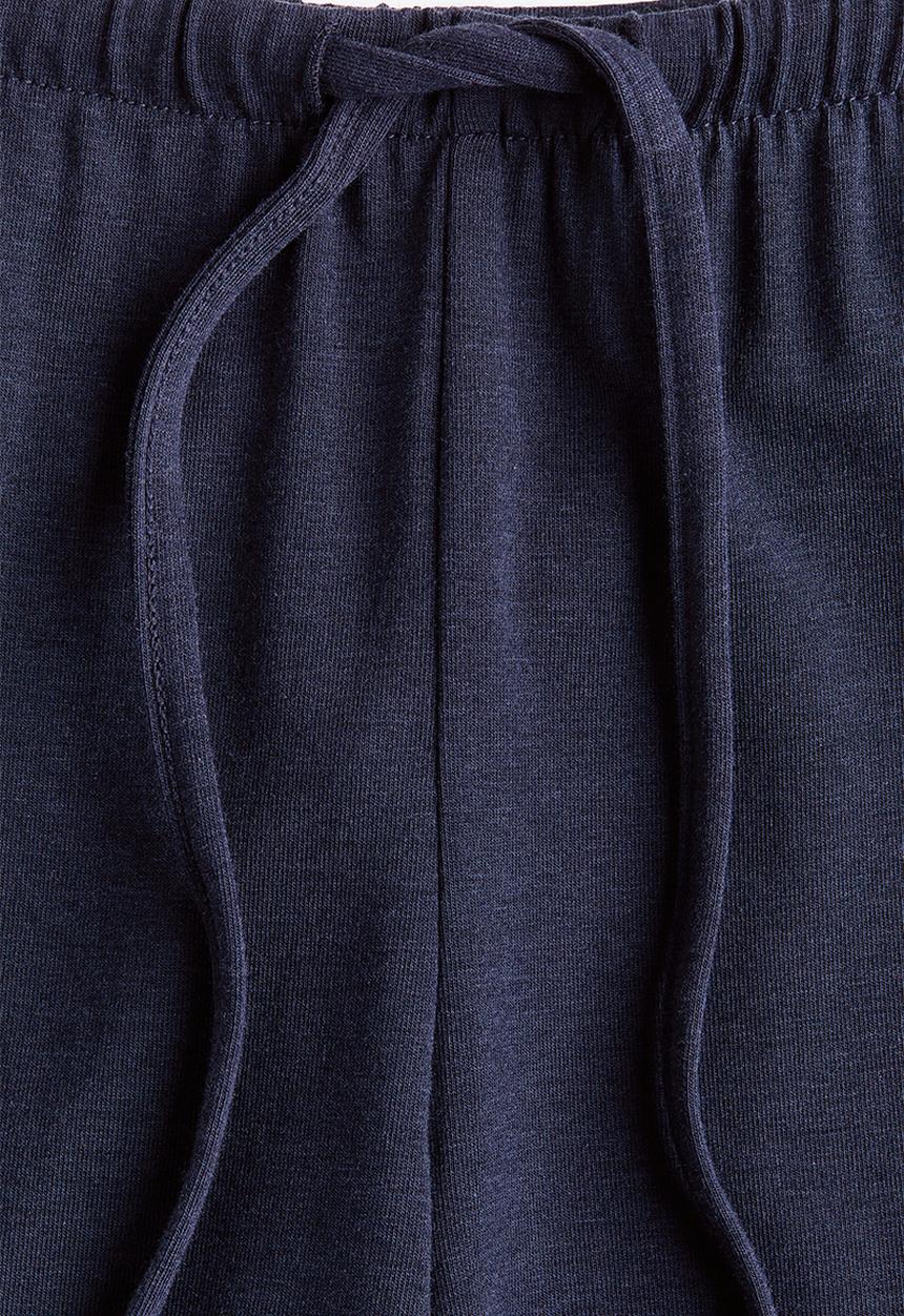 H&M - Viscose-blend pyjama bottoms - dark blue
