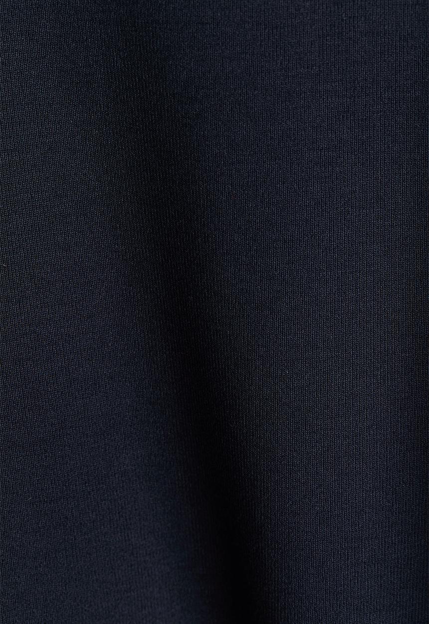 H&M - Button-detail viscose top - navy blue