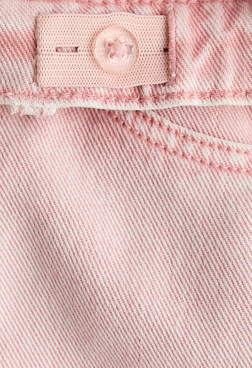 H&M - Denim skirt - pink