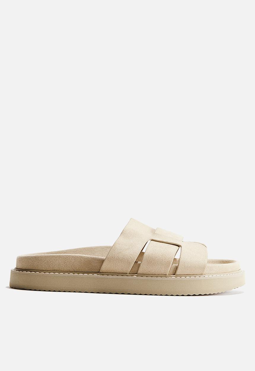 H&M - Slide sandals - beige