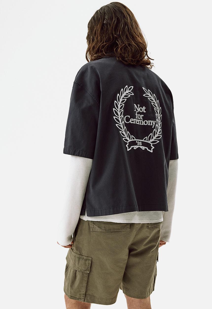 H&M - Relaxed fit cargo shorts - khaki green
