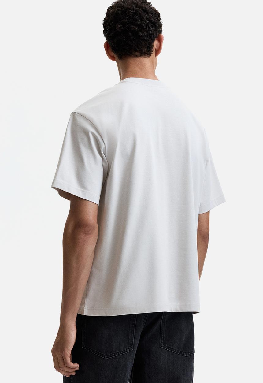 H&M - Coolmax®  relaxed fit t-shirt - light grey marl