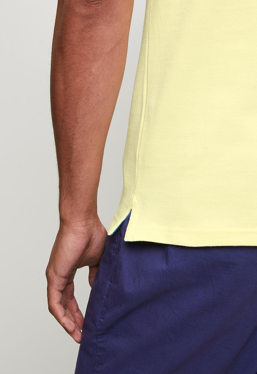 POLO - MENS ESSENTIAL PIQUE SS GOLFER - Yellow