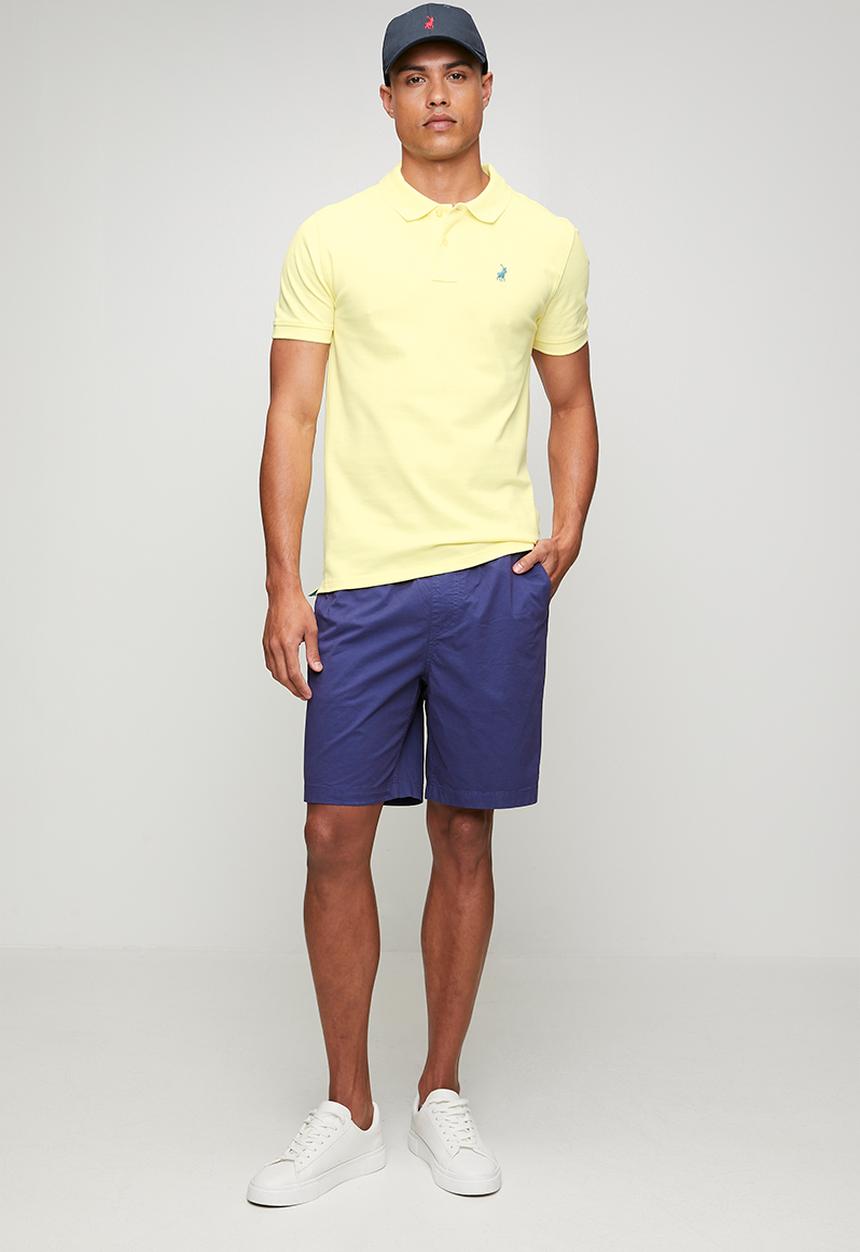 POLO - MENS ESSENTIAL PIQUE SS GOLFER - Yellow
