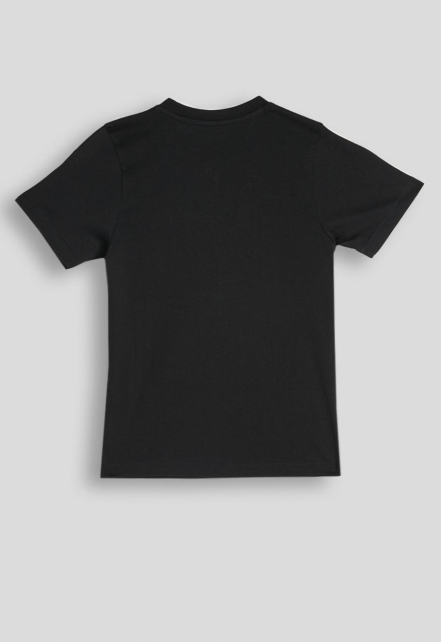 POLO - Boys Luke Polo Stick Short sleeve Tee - Black