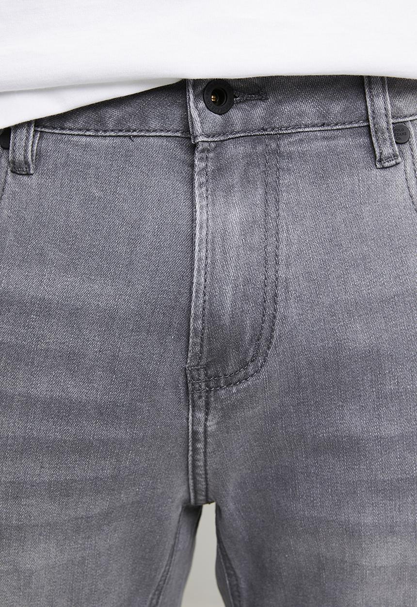 POLO - MENS PJC SLIM LEG DENIM - Grey